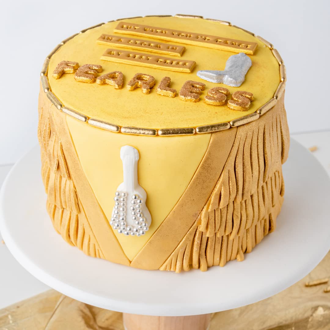 Sweets Indeed Edible Glitter – Premium Gold Dust for Wedding Cakes, Champagne Flutes and Dessert Tables