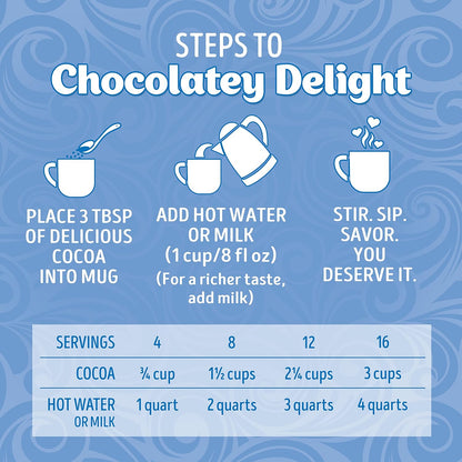 Swiss Miss Milk Chocolate Cocoa with Marshmallows – Clean-Label Hot Drink for Mindful Evening Wind-Down