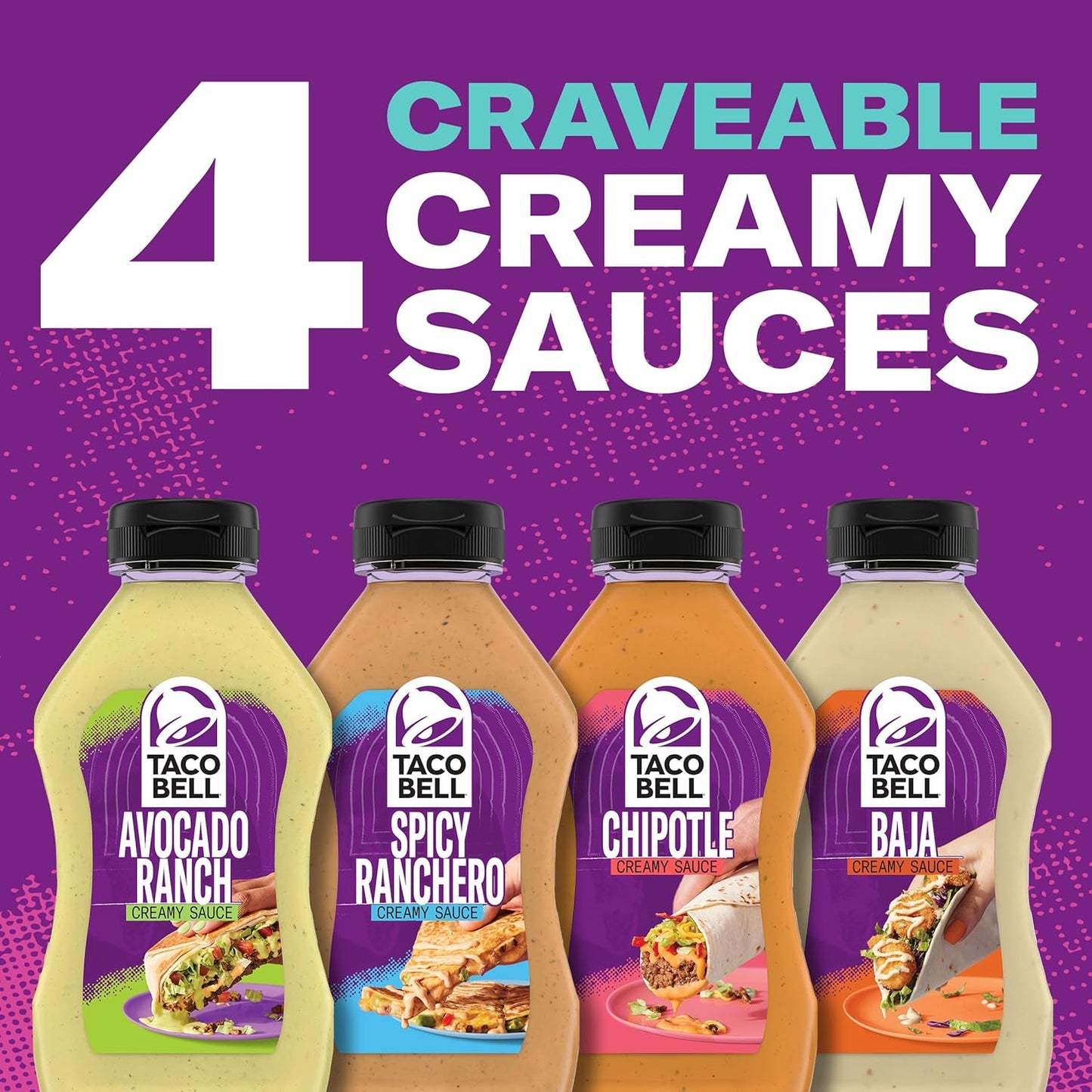 Taco Bell Creamy Chipotle Sauce – Family Dinner Finisher for Kid-Friendly Taco Nights and Lunchbox Wraps