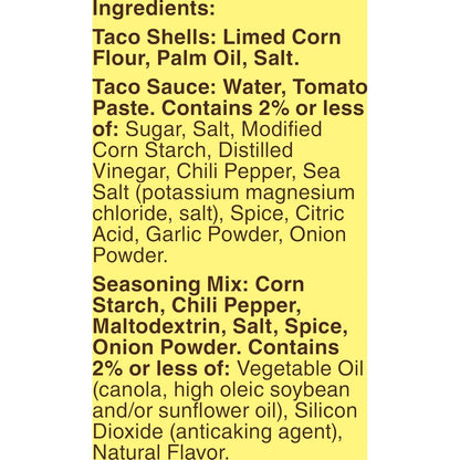 taco seasoning mix packet