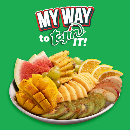 Tajín Clásico Chili Lime Seasoning – Mild Chili Lime Salt to Make Kids Eat More Fruit and Veggies