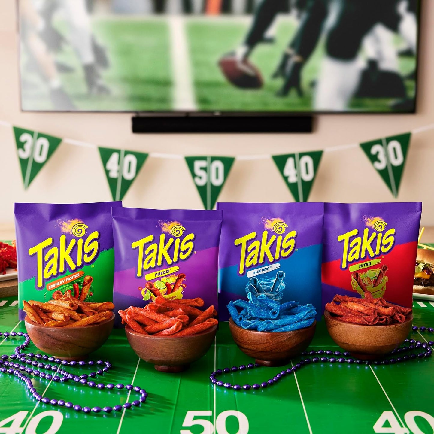 Takis Rolled Tortilla Chips Variety Pack – Fun Snack Gift for Nieces and Nephews, 18 Single-Serve 1 oz Bags