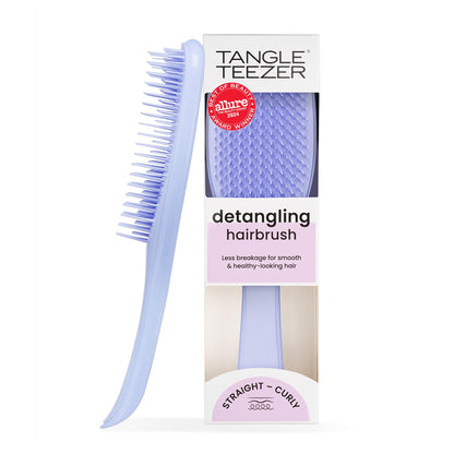 Tangle Teezer Ultimate Detangler Brush for Wet &amp;amp; Dry Hair, Eliminates Knots &amp;amp; Reduces Breakage for Straight to Wavy Hair Types, Sweet Lavender