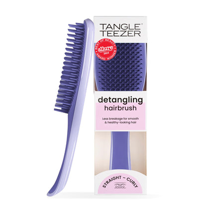 Tangle Teezer Ultimate Detangler Brush for Wet &amp;amp; Dry Hair, Eliminates Knots &amp;amp; Reduces Breakage for Straight to Wavy Hair Types, Amazon Exclusive Lilac Purple