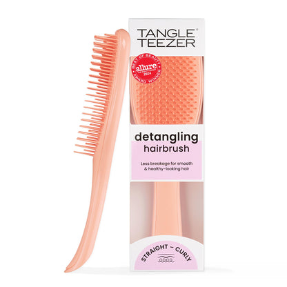 Tangle Teezer Ultimate Detangler Brush for Wet &amp;amp; Dry Hair, Eliminates Knots &amp;amp; Reduces Breakage for Straight to Wavy Hair Types, Amazon Exclusive Apricot