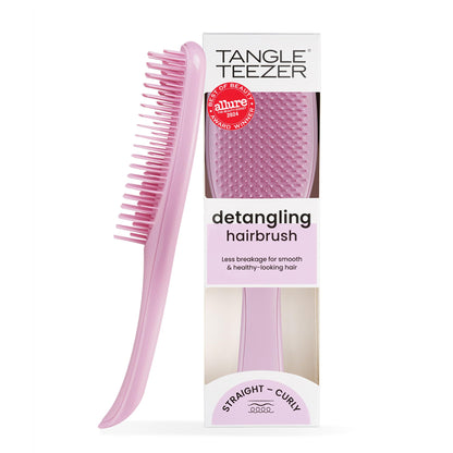 Tangle Teezer Ultimate Detangler Brush for Wet &amp;amp; Dry Hair, Eliminates Knots &amp;amp; Reduces Breakage for Straight to Wavy Hair Types, Amazon Exclusive Rosebud