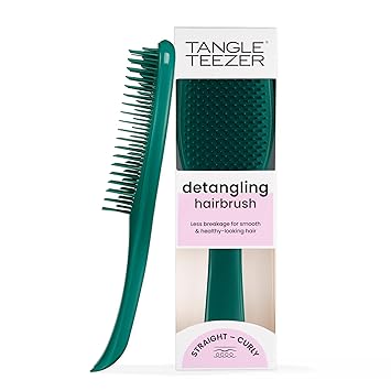 Tangle Teezer Ultimate Detangler Brush – Gym Bag Ready Detangler, Post-Workout Hair Smoothing Anywhere