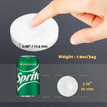 tap-to-on/off center touch sensor with brightness memory function