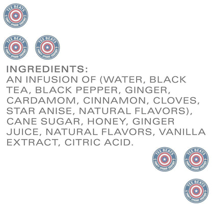 TAZO Chai Latte Concentrate – Quick Afternoon Pick Me Up for Home Office Focus Sessions, 32 oz Carton