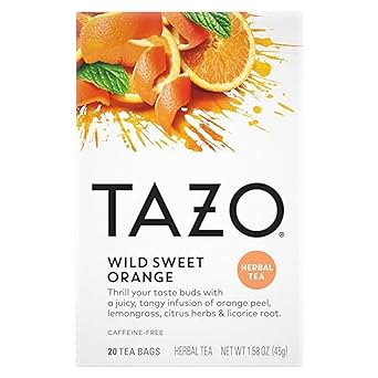 TAZO Passion Herbal Tea Bags – Caffeine-Free Family Friendly Herbal Drink for Kids and Parents