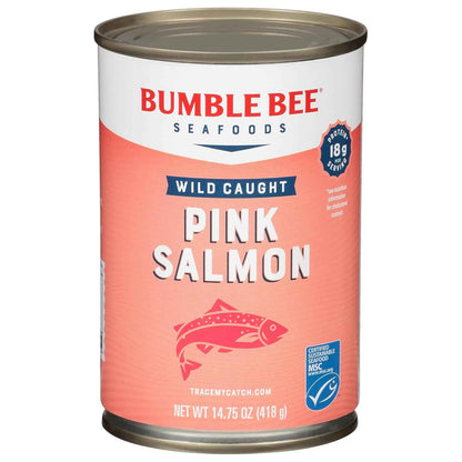 Bumble Bee Wild Pink Salmon – Quick Office Lunch Protein for Focused Workday Meal Prep