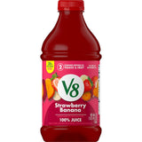 V8 Deliciously Green 100% Fruit and Vegetable Juice for the Office Desk, 46 fl oz Bottle