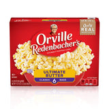Orville Redenbacher's Ultimate Butter Microwave Popcorn – Mindful Wind-Down Snack for Evening Self-Care Routine