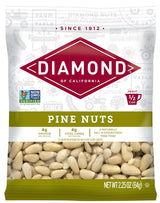 Diamond of California Shelled Pine Nuts – Streamlined Pantry Essential for Intentional Home Kitchens, 2.25 oz