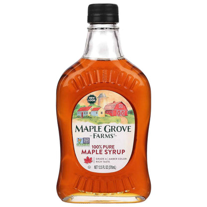 Maple Grove Farms Pure Maple Syrup – Family-Safe Natural Sweetener for Weekend Pancake Mornings