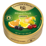Cavendish & Harvey Real Fruit Juice Hard Candy in Keepsake Tin – Mindful Afternoon Sweet for a Slow Living Ritual