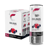CELSIUS Assorted Flavors Functional Energy Drink Variety Pack – Clean Morning Ritual Boost for Wellness Routines