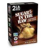 Sugar In The Raw Turbinado Cane Sugar – Thoughtful Housewarming Gift for Coffee Lovers, 2lb Box with Pour Spout