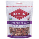 Diamond of California Chopped Pecans – Pre-Chopped Nut for DIY Trail Mix and Cooler Snacks, Portable Pantry Item for Car Camping