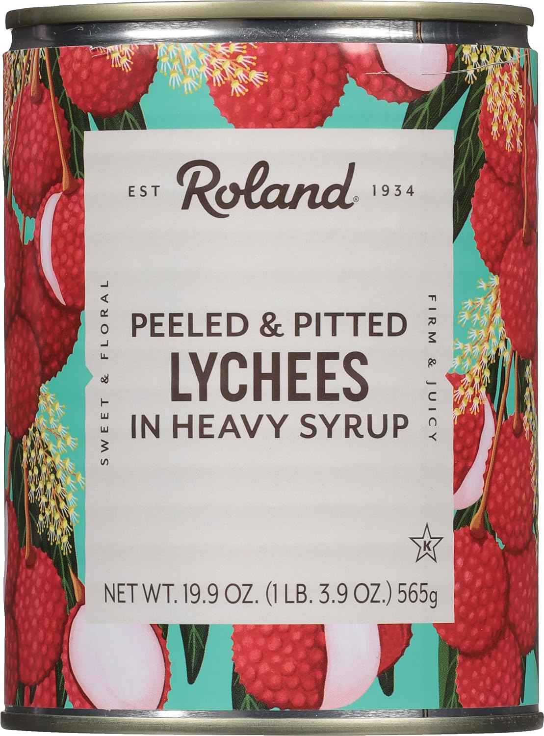 Roland Lychees in Heavy Syrup 20 oz – Premium Pantry Staple for the Modern Cocktail Bar
