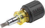 Klein Tools 32561 6-in-1 Stubby Screwdriver – One-Tool Solution for Faster Electrical Service Calls