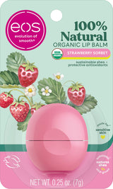 eos Organic Lip Balm Sphere – Mindful Self-Care Lip Hydration for Your Bath and Bedtime Routine