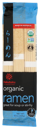 Hakubaku Organic Ramen Noodles, 9.5 oz – One Simple Pantry Staple for Less Clutter