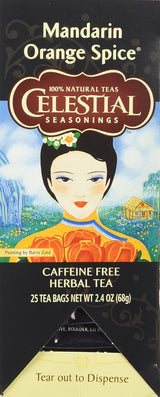 Celestial Seasonings Caffeine Free Chamomile Herbal Tea Cozy Birthday Gift for Mom and Women Friends