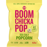 Angie's BOOMCHICKAPOP Sea Salt Popcorn – Healthy Snack Care Package Gift for Friends and Coworkers