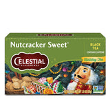 Celestial Seasonings Nutcracker Sweet Black Tea – Calming Vanilla Cinnamon Black Tea for Mindful Morning and Afternoon Breaks