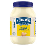 Hellmann's Real Mayonnaise 30 oz – Bulk Meal Prep Staple for Weekly Cooking and Batch Recipes