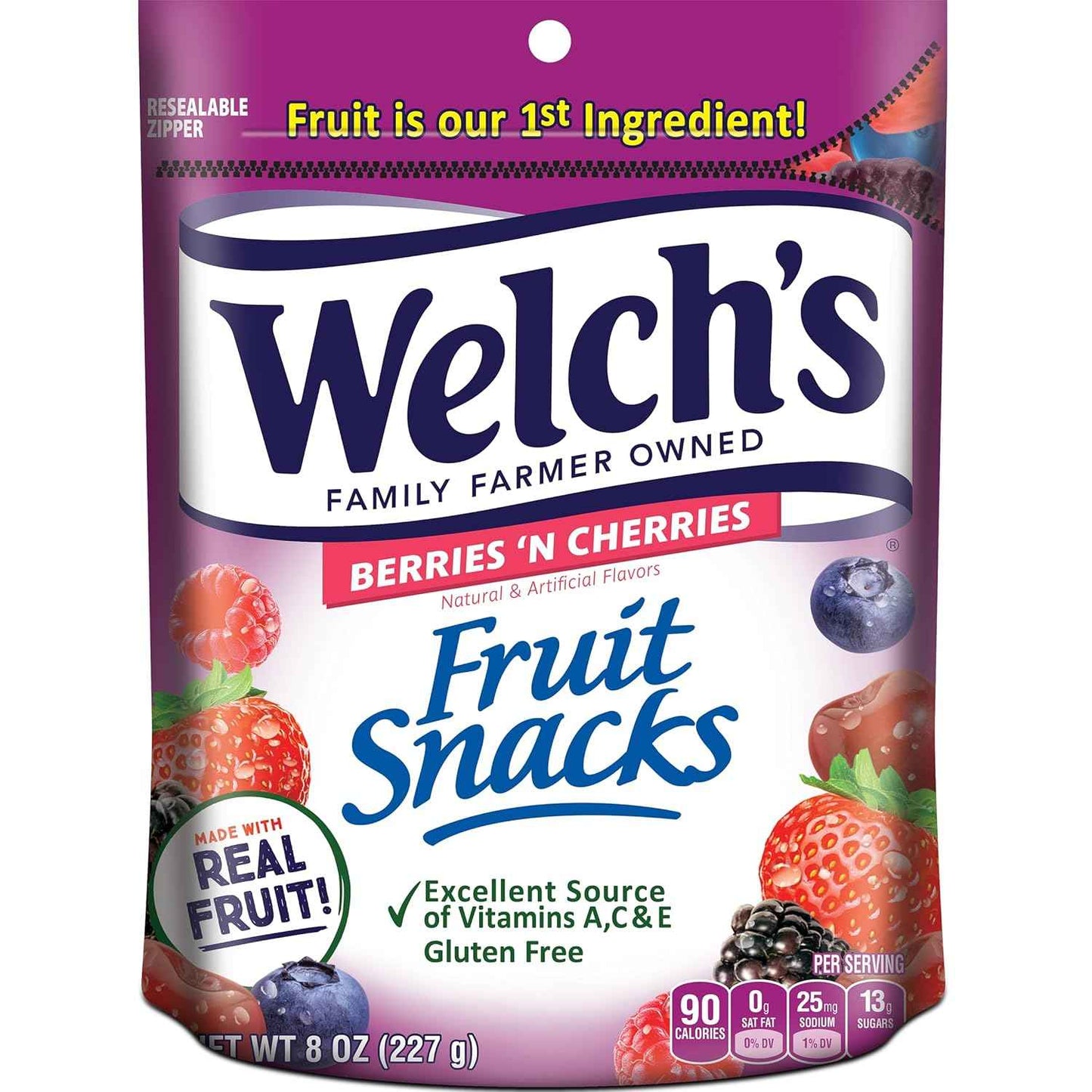 Welch's Fruit Snacks Bulk Variety Bag – Portable Gluten-Free Snack Packs for Camping, Hotel Rooms, and Long Car Rides