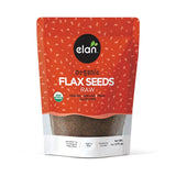 Elan Organic Whole Flaxseed, 9 oz Twin Pack – Clean-Label Seeds for Intentional, Less-Is-More Kitchens