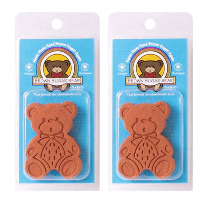 Brown Sugar Bear Original Brown Sugar Softener – Practical Birthday Gift for Mom and Her Home Baking Pantry, Terracotta 2 Pack