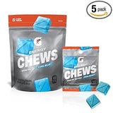 Gatorade Energy Chews Cool Blue – Between-Game Energy for Tournament Days, Bulk 16-Count Gummy Pouch for Multi-Game Schedules