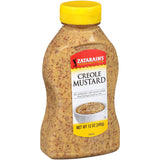 Zatarain's Creole Mustard 12 oz – Premium Stone-Ground Condiment for the Refined Southern Table