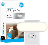 GE Ultrabrite LED Night Light Bar – Tamper-Resistant Plug-In Light for Toddler Bedroom and Playroom Safety
