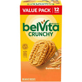 belVita Golden Oat Breakfast Bars 12-Pack — Slow-Release Carbs to Power Workdays and Pre-Meeting Focus