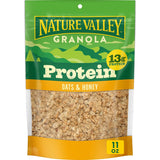 Nature Valley Protein Granola Oats and Honey Wellness Pantry Staple, 13g Protein Snack for Mindful Mornings