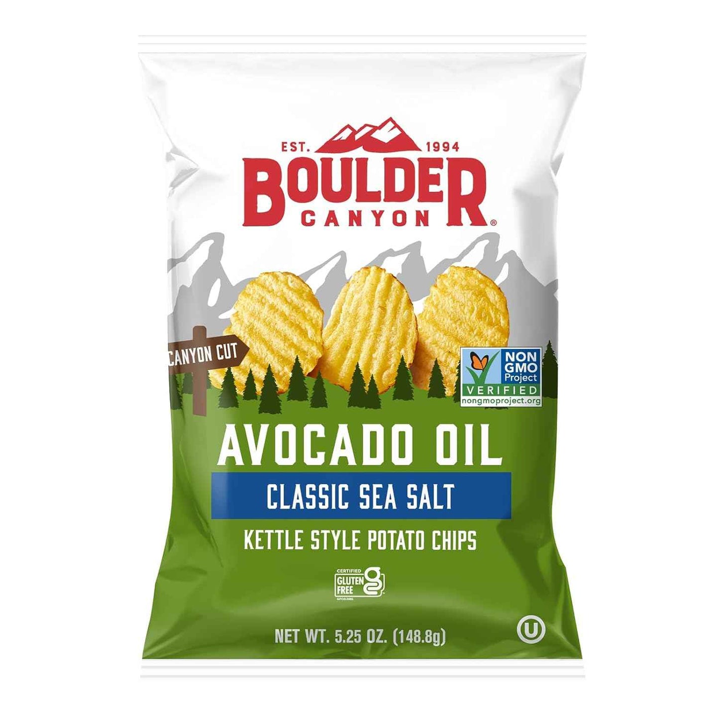 Boulder Canyon Avocado Oil Kettle-Cooked Chips – Premium Small-Batch Crunch for the Elevated Hostess Pantry