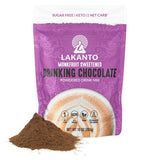 Lakanto Sugar Free Drinking Chocolate - Evening Wind-Down Cocoa Mix for Mindful Keto Rituals, Monk Fruit Sweetened, 1g Net Carb