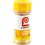 Lawry's Lemon Pepper with Zest of Lemon – No MSG Added Seasoning for Clean Ingredient Home Cooking