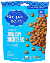 Saffron Road Crunchy Chickpea Snack – Mindful Snacking for Home Wellness Routines, Plant-Based Protein Bites
