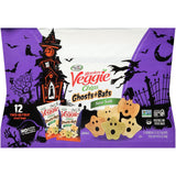 Sensible Portions Garden Veggie Ghosts & Bats Sea Salt Chips 0.5 oz Bag, 12 ct – Halloween Care Package Gift for Families with Kids