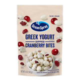Ocean Spray Greek Yogurt Covered Craisins, Lunchbox Friendly Dried Fruit Snack for Kids