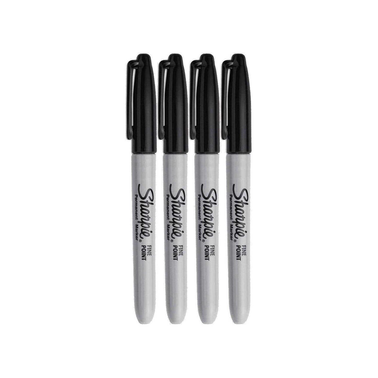 Sharpie Permanent Markers Fine Point Black – Home Office Labeling Essential for Files, Bins & Notebooks