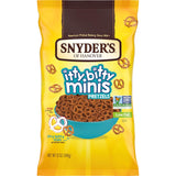 Snyder's of Hanover Itty Bitty Minis Pretzels – Nut-Free School Snack Made in a Peanut-Free Facility