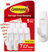 Command 5 lb Utility Hooks – Clean, Intentional Hanging for Modern Minimalist Homes