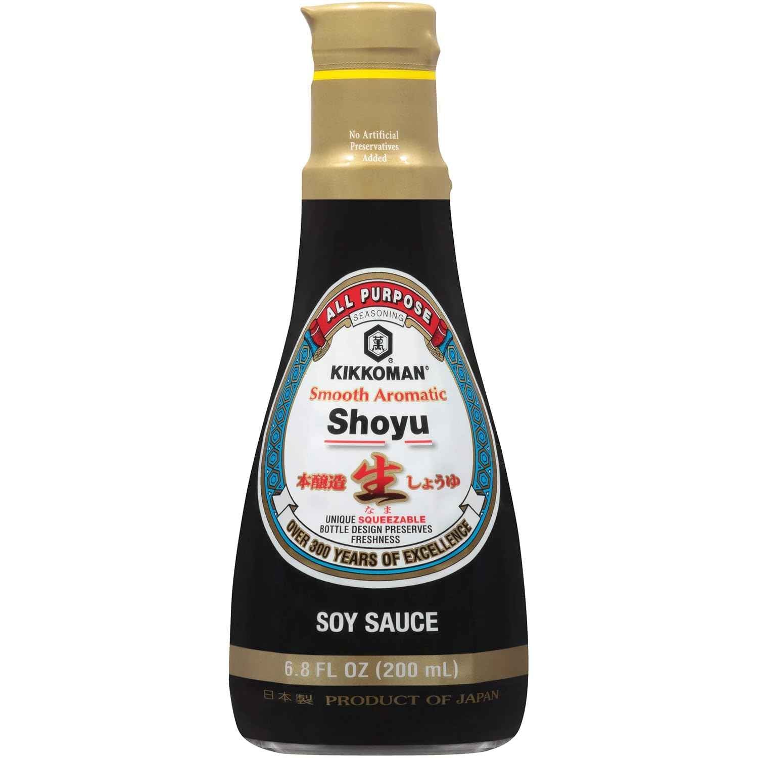 Kikkoman Smooth Aromatic Soy Sauce – Thoughtful Birthday Gift for Foodie Moms and Home Cooks