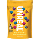 Unreal Quinoa Gems – Hiking and Trail Vegan Snack, Fair Trade Dark Chocolate Candy Bag